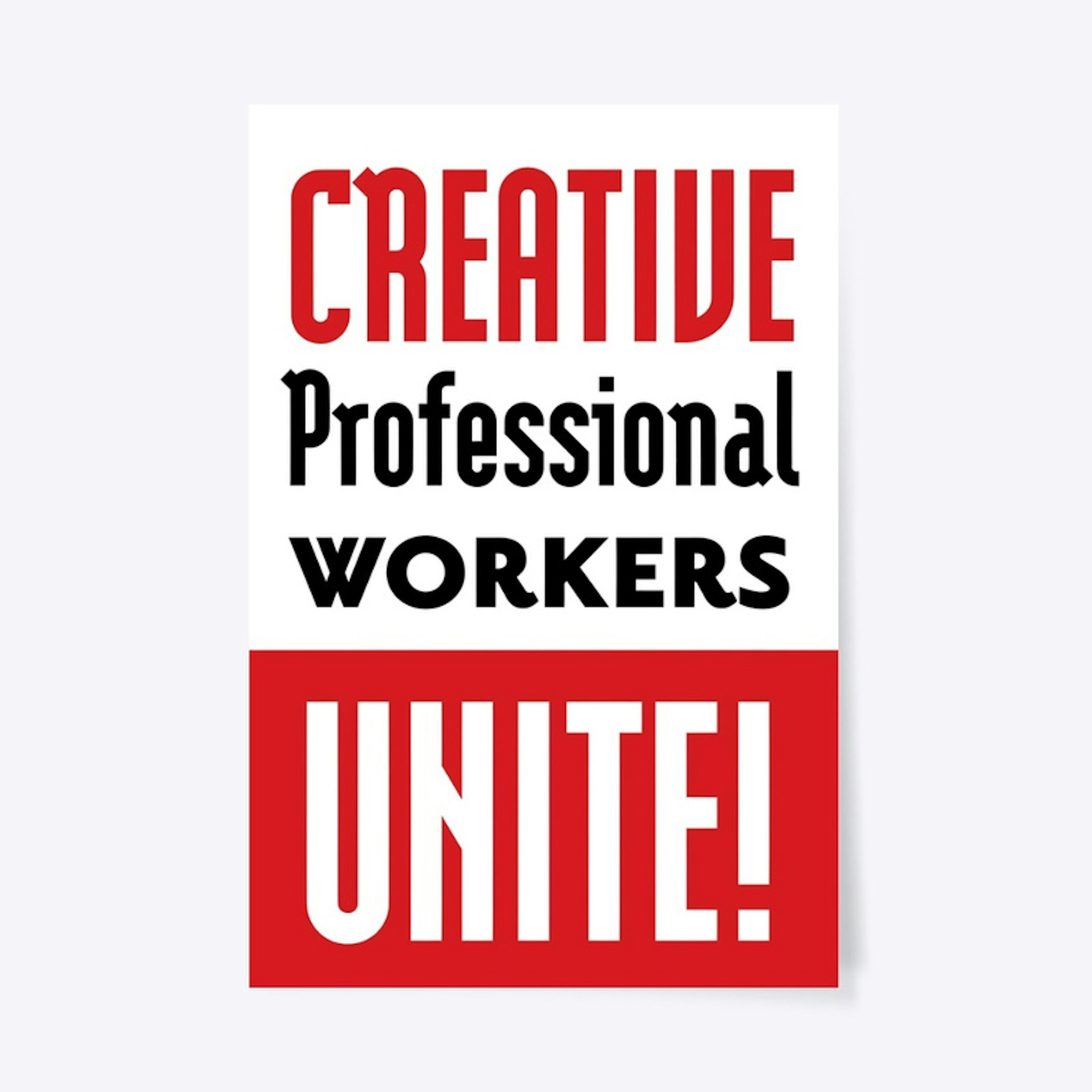 Creative Professional Workers Unite